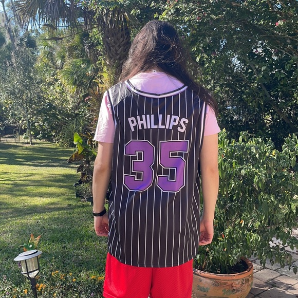 Tampa bay Devil Rays Brett Phillips number 35 jersey - Picture 4 of 8